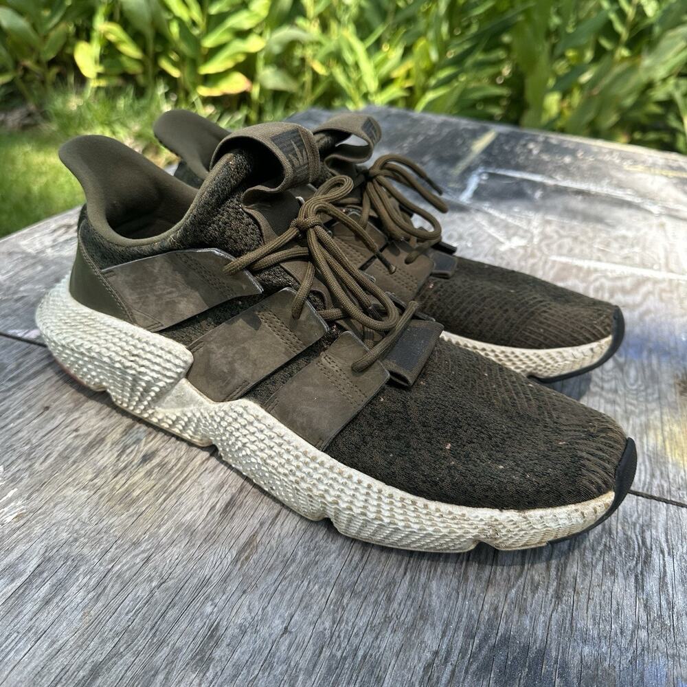 Adidas Prophere Trace Olive CQ3024 Men's 14 Sneakers Running Training Shoes 980